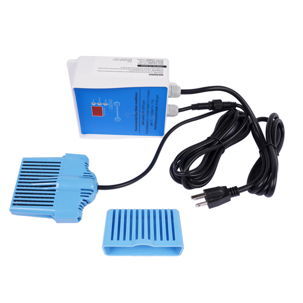 盐氯发生器 Complete Salt Chlorine Generator System with Built in Timer for Hot Tubs & Swim Spas 2000 Gallons-5
