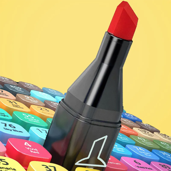 120pcs双头马克笔套装-2