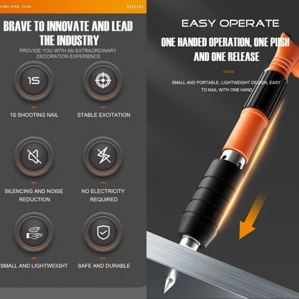 钢钉器+50个钉子-10