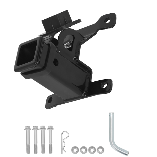 2" Heavy Duty Hitch fit for Polaris RZR PRO XP/4 2020+ Black Powder Coated Steel-1