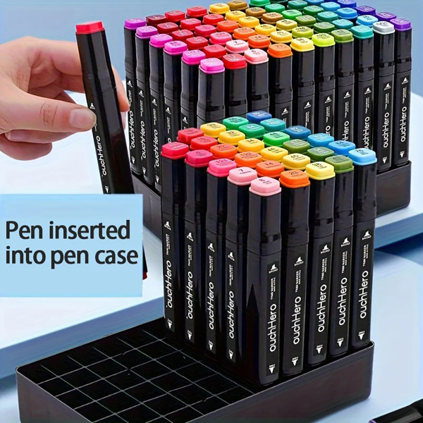 204pcs双头马克笔套装-5