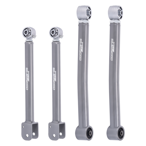 Front Upper + Lower Adjustable Control Arms 0-6" Lift fit for Jeep Wrangler JK 07-18-1