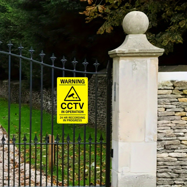 CIFbuy 金属铝制警示牌户外安全装饰标牌家用农场门廊公共场所告示牌耐用易安装（TikTok、temu 下自提）-5