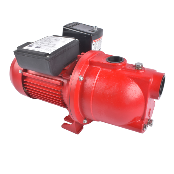 喷射泵 Cast Iron Shallow Well Jet Water Pump 864 GPH, 3/4 HP, 13 GPM, 115/230V Dual Voltage, 1 1/4in FNPT Intake 97080701-5