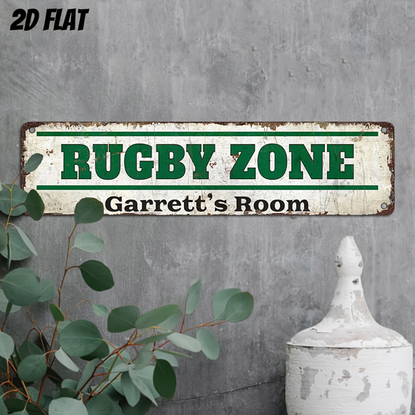 CIFbuy 复古风 2D 平面铝制标牌家居悬挂装饰牌匾新年情人节亲友送礼多用途（TikTok、temu 下自提）-3