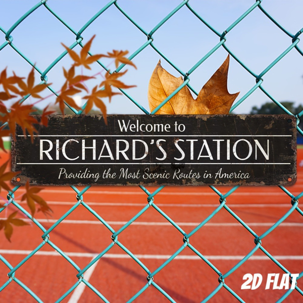 CIFbuy 复古铝制装饰标牌节日送礼家居墙面悬挂牌匾创意 2D 壁饰（TikTok、temu 下自提）-6