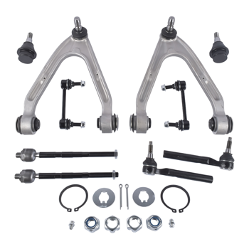 控制臂 10Pcs Front Upper Control Arm w/Ball Joint Sway Bars Kit Fit for Hummer H3 2007-2010