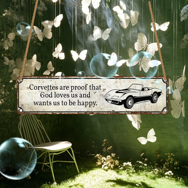 CIFbuy 简约优雅木制长牌公园农舍家居商用多功能壁挂装饰牌（TikTok、temu 下自提）-6