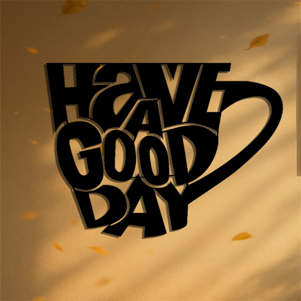 CIFbuy时尚金属杯壁饰 现代黑色墙面艺术 咖啡与茶爱好者简约家居装饰(TikTok、temu下自提)-3