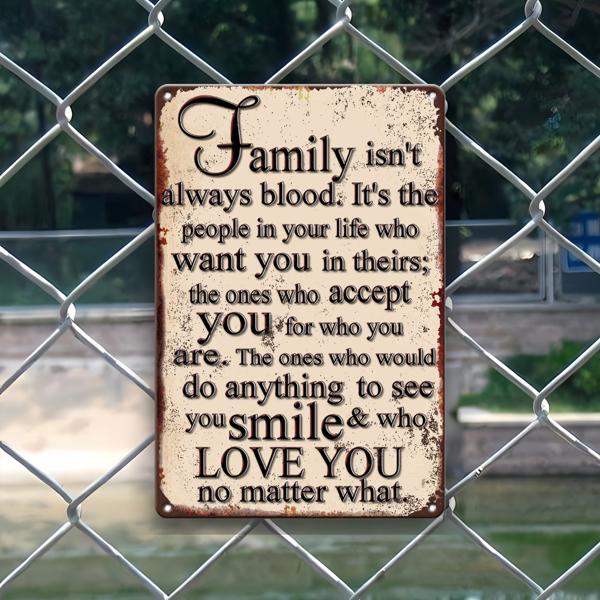 CIFbuy 金属铝制励志语录挂牌乡村风防水防锈墙面装饰卧室酒吧咖啡厅复古挂画（TikTok、temu 下自提）-6