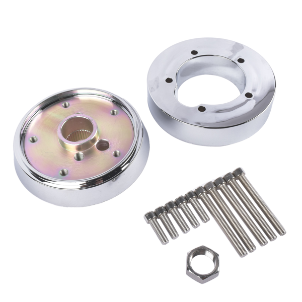 方向盘适配器 T02 Steering Wheel Hub Adapter Replacement for Kenworth, Peterbilt, Volvo 36 Spline Only, Western Star, Mack - 5 Hole-8