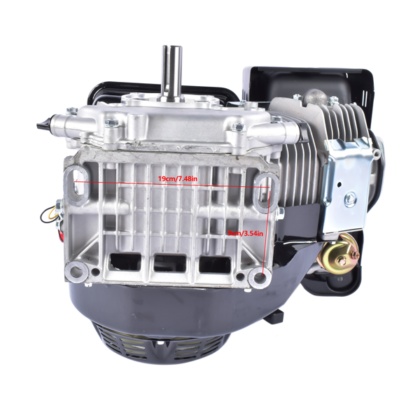 A3 四冲程 389cc 13HP OHV水平轴汽油发动机黑色 13HP 389cc Gas Engine, Horizontal Shaft 4 Stroke OHV Gas Motor, Go Kart Engine Motor Recoil Start Black-9