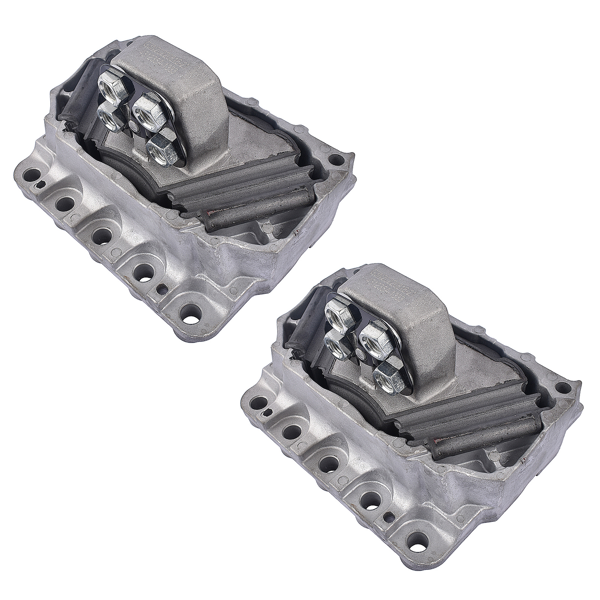 发动机支架 2X Rear Engine Mount Replacement for Volvo VN VNL VHD D12 & ISX 15 Engine 20399992 1629614 3198122-2