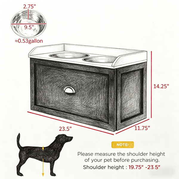 宠物喂食狗碗-4