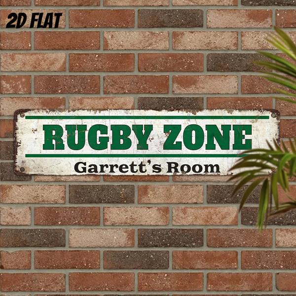 CIFbuy 复古风 2D 平面铝制标牌家居悬挂装饰牌匾新年情人节亲友送礼多用途（TikTok、temu 下自提）-1