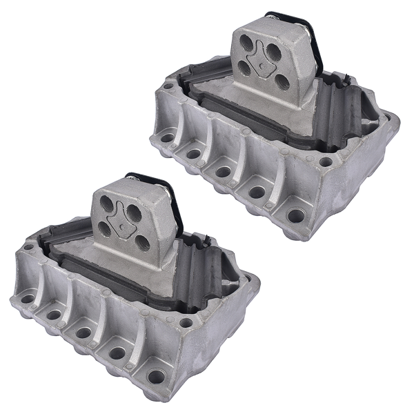 发动机支架 2X Rear Engine Mount Replacement for Volvo VN VNL VHD D12 & ISX 15 Engine 20399992 1629614 3198122-3