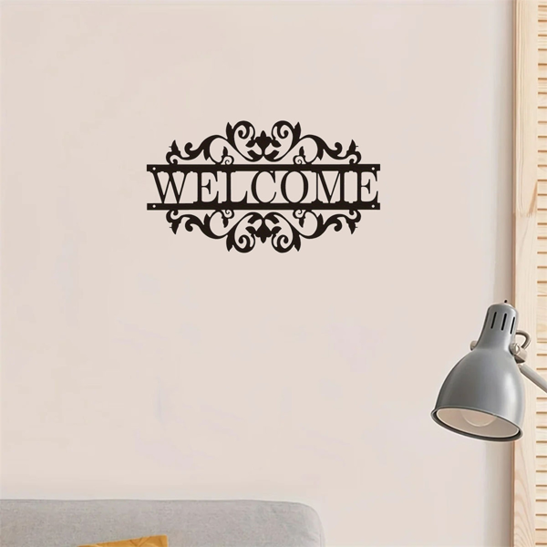 CIFbuy复古农场风门牌乡村金属壁饰户外庭院装饰温馨家居礼物(TikTok、temu下自提)-7