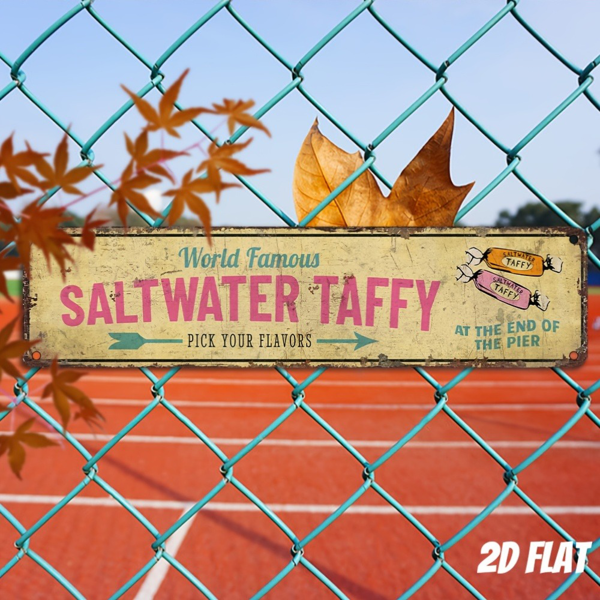 CIFbuy 复古风格铝制标牌新年情人节礼品家居多用途墙面悬挂装饰牌（TikTok、temu 下自提）-1