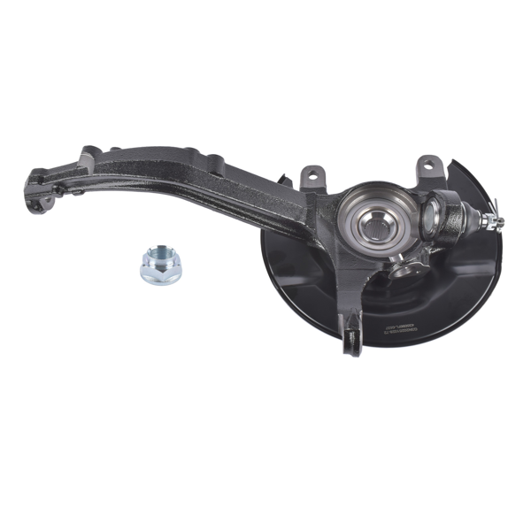 转向节 Front Left Steering Knuckle Assembly Replacement for Honda Accord 1998-02 L4 2.3L 4-Stud Hub-3