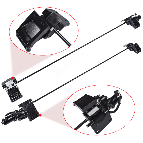 脚踏板电机总成 2PCS Power Running Board Motor Left & Right w/Bracket Replacement for Ford Expedition Lincoln Navigator 9L7Z16A506B 9L7Z16A507B-2