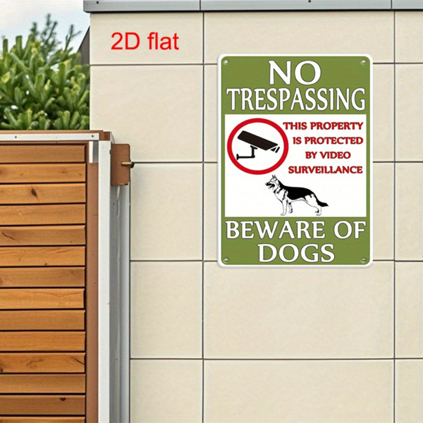 CIFbuy 复古玉米坑规则金属标牌乡村黑白铁艺家居学校公园庭院装饰（TikTok、temu 下自提）-6