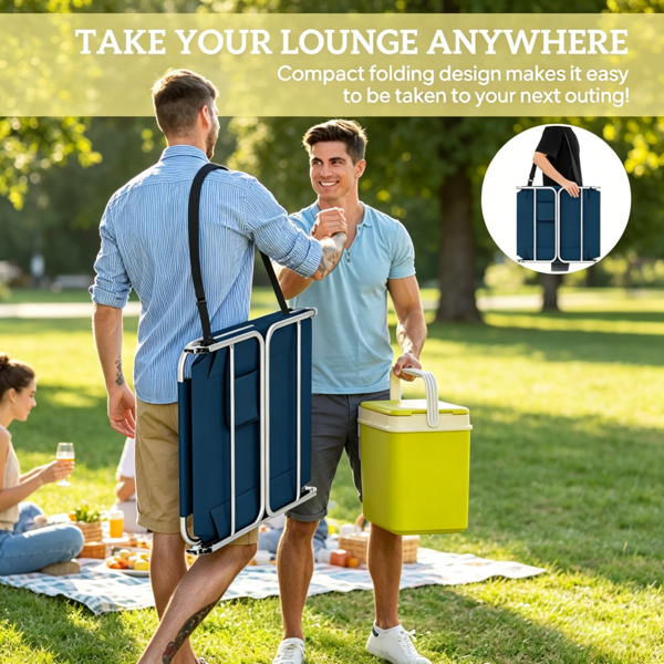 两张折叠式躺椅-6