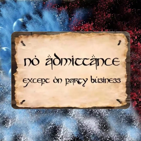 CIFbuy 指环王主题金属标牌奇幻墙面装饰粉丝空间派对商用装饰（TikTok、temu 下自提）-4