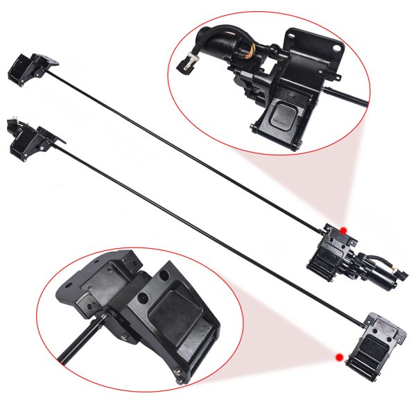 脚踏板电机总成 2PCS Power Running Board Motor Left & Right w/Bracket Replacement for Ford Expedition Lincoln Navigator 9L7Z16A506B 9L7Z16A507B-4