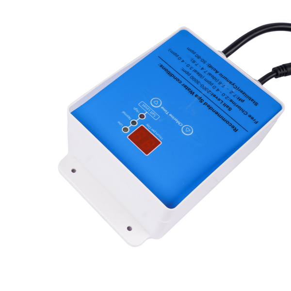 盐氯发生器 Complete Salt Chlorine Generator System with Built in Timer for Hot Tubs & Swim Spas 2000 Gallons-6