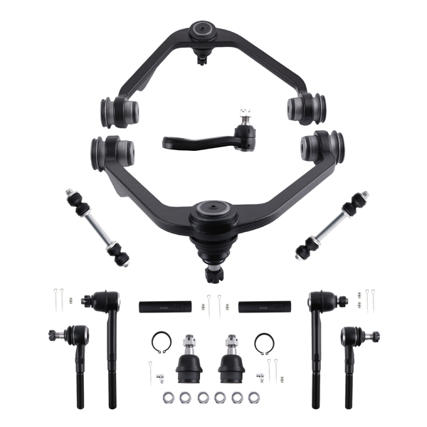 13x Front Upper Control Arms Tie Rods fit for 97-02 Ford Expedition F-150 F-250 RWD-1