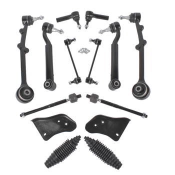 控制臂 12Pcs Front Lower Forward Rearward Control Arms Kit Replacement for 2015-2019 Ford Mustang #RK623465 RK623464