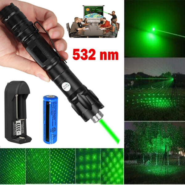 （2套）会议演示用可充电绿色激光笔532nm可见光束带星光束光+电池+充电器套装 (物流仅支持发USPS，TK/TEMU仅自提)(各平台政策不同，链接已附相关资质，如无所需资质请勿上架)-10
