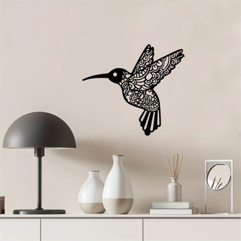 CIFbuy复古蜂鸟铁壁挂装饰 户外室内花园庭院客厅卧室通用（TikTok、temu下自提）