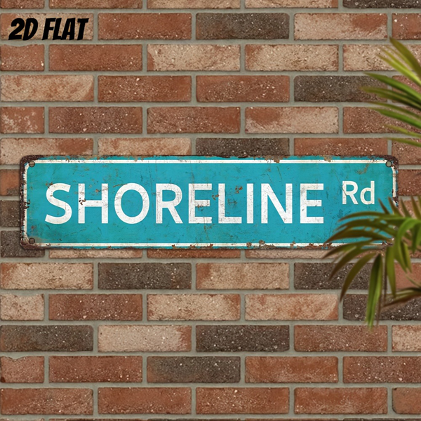 CIFbuy 复古铝制标牌新年情人节礼品家居墙面悬挂 2D 装饰牌匾（TikTok、temu 下自提）-7