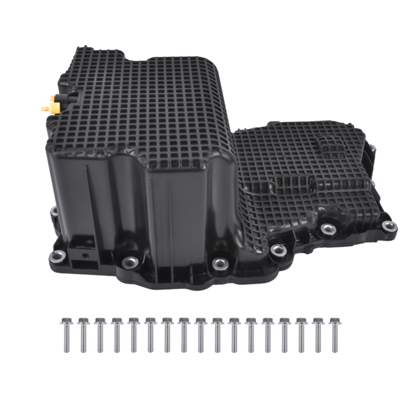 油底壳 Plastic Oil Pan Assembly with Gasket Replacement for Ford F-150 2.7L 2018-2023 ML3Z6675J JT4Z6675E-2