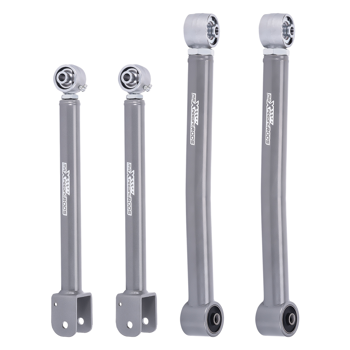 Front Upper + Lower Adjustable Control Arms 0-6\\" Lift fit for Jeep Wrangler JK 07-18