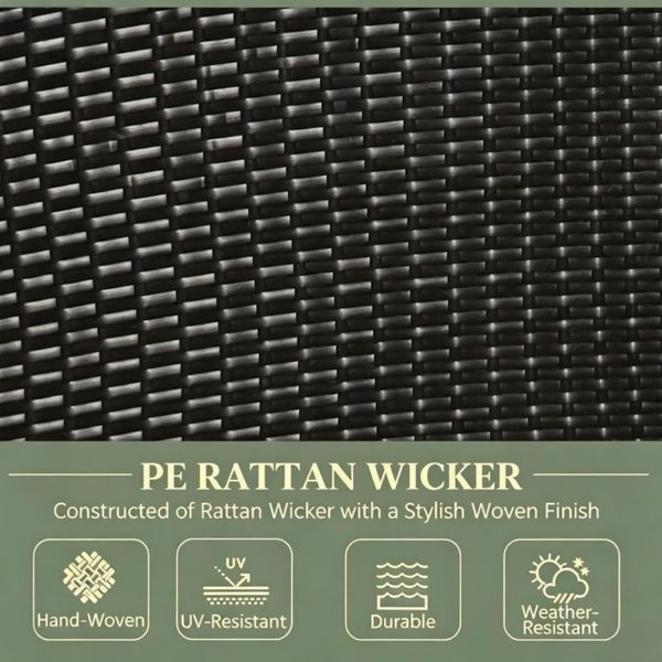 户外花园沙发套装 /藤编沙发-4