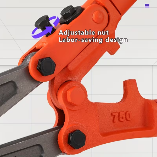 T8合金钢钢丝剪，钢筋剪钳，钢丝钳，钢筋链刀，省力手动可调节重型钢丝钳，鹰嘴剪，强力剪，适用于五金行业，建筑工程，剪切钢筋，农场-8