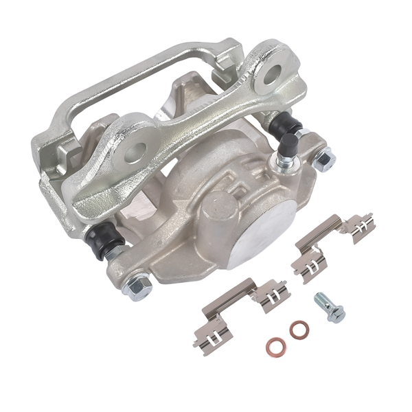 刹车钳 Rear Left Brake Caliper with Bracket Fits for Chevy Silverado Suburban GMC Sierra 1500 Silver 1Pc-6