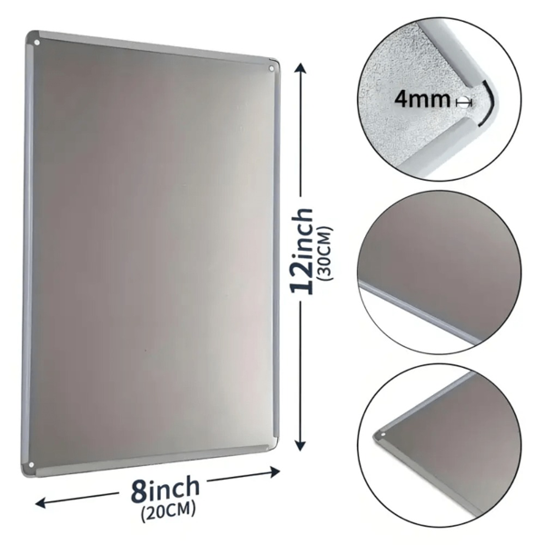 CIFbuy 趣味禁止擅入退休藏尸警示锡牌乡村风户外装饰房主幽默礼品（TikTok、temu 下自提）-3