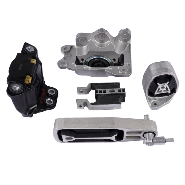 发动机支架 Engine Mount Bracket Kit Rear Left Right Upper Lower Fit for Volvo S60 V60 EM7436-1