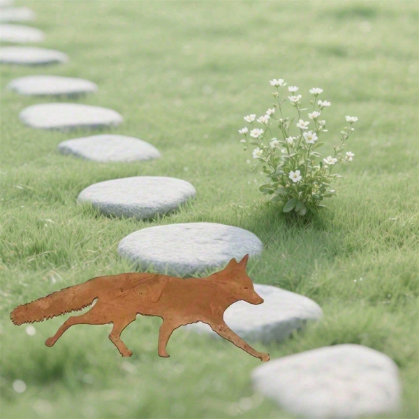 CIFbuy万圣节圣诞节动物花园装饰桩铁制庭院草坪节日礼物(TikTok、temu下自提)-4