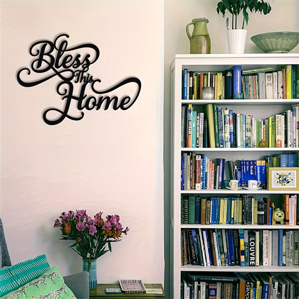 CIFbuy复古防水铁制墙面装饰牌温馨祝福家居励志艺术品（TikTok、temu下自提）-7