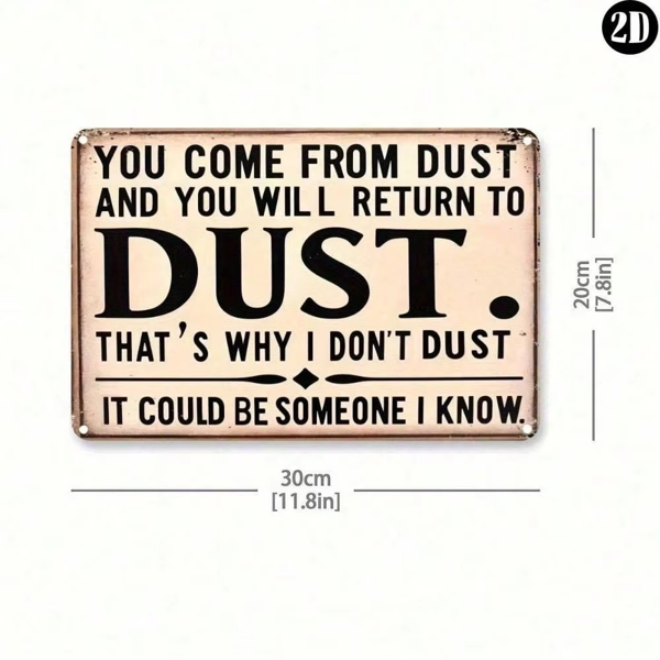 CIFbuy 复古哥特风箴言铁艺墙面装饰客厅浴室卧室挂画（TikTok、temu 下自提）-2