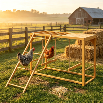 鸡木玩具/养鸡用品