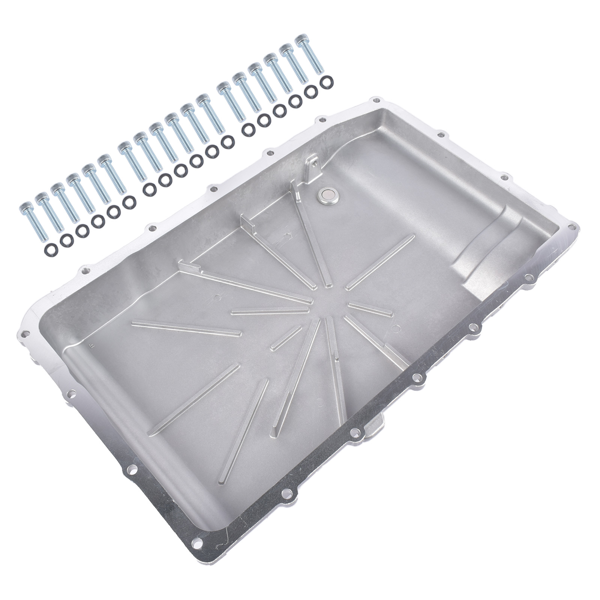 变速箱油底壳 10R80 Transmission Oil Pan Aluminum Cooling for Ford F150 2017-2025 Expedition Mustang Lincoln Navigator 2018-2025 328053200-5