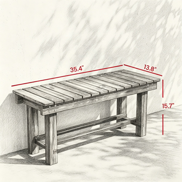 花园椅 /户外花园长椅-5