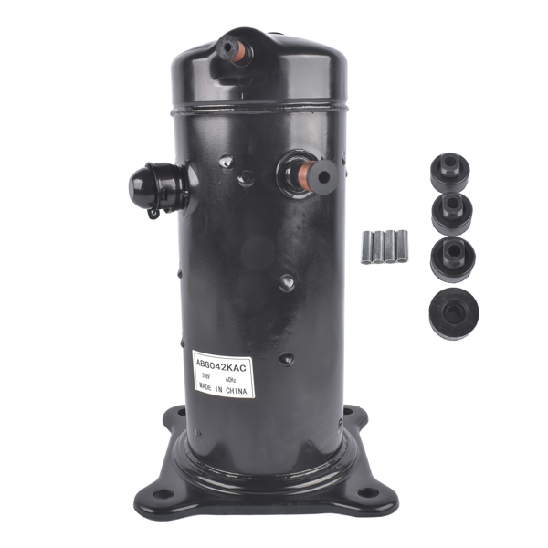 制冷压缩机 R410A Scroll AC Refrigeration Compressor 42000 BTU 230V Replacement for HVAC AC Refrigeration Cooling System-2