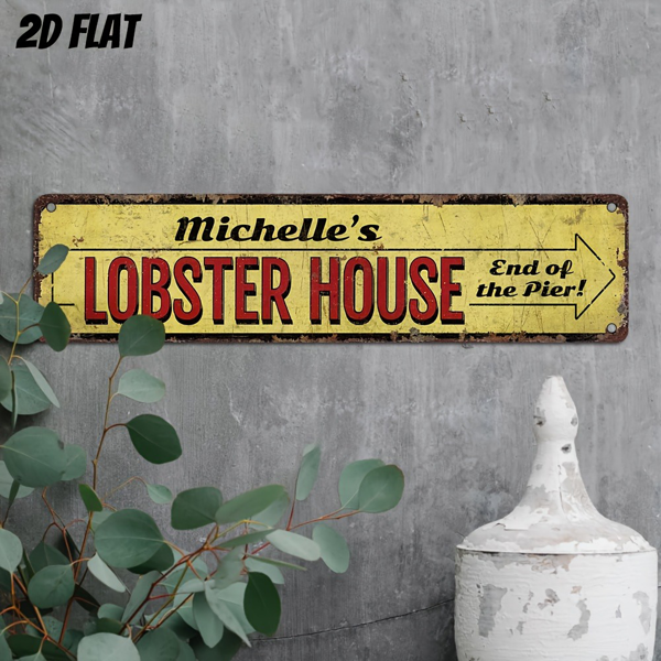 CIFbuy 铝质装饰挂牌新年情人节礼品家居墙面 2D 装饰牌匾（TikTok、temu 自提）-5