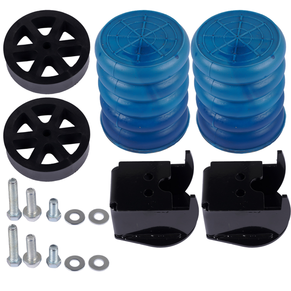 悬架缓冲胶 Rear Left Right Air Helper Spring 1000LBS Fit for Ford F150 4WD 2009-21 OE SSR11740-5